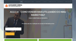 Desktop Screenshot of alessandrocorreia.com.br